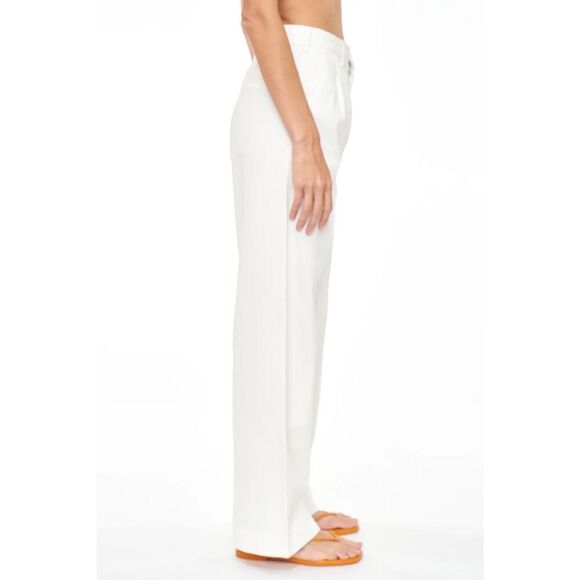 NWT PISTOLA Ellery High Rise Wide Leg Pant size 30 alabaster - Picture 5 of 10
